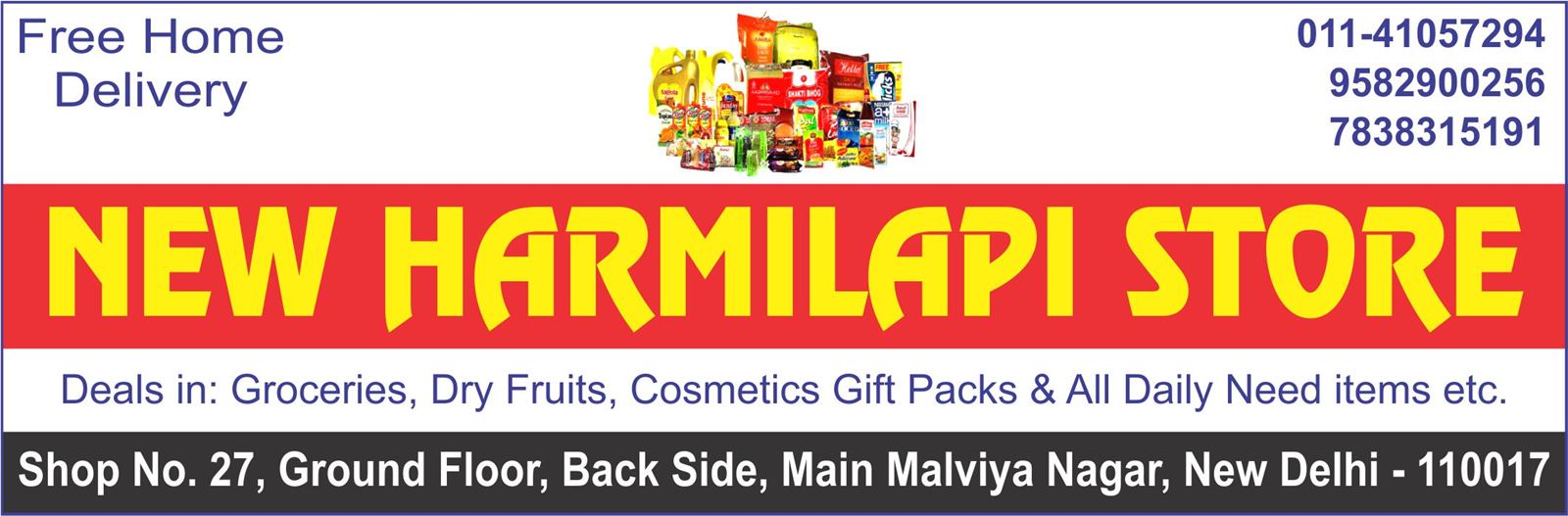 NEW HARMILAPI STORE